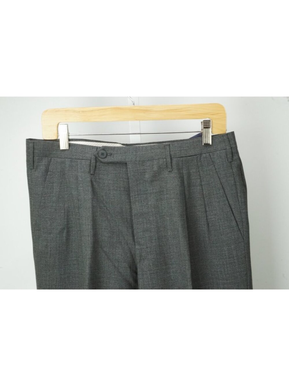 Rota Gray 100% Wool Dress Pants Sz 48 EU BRAND NEW